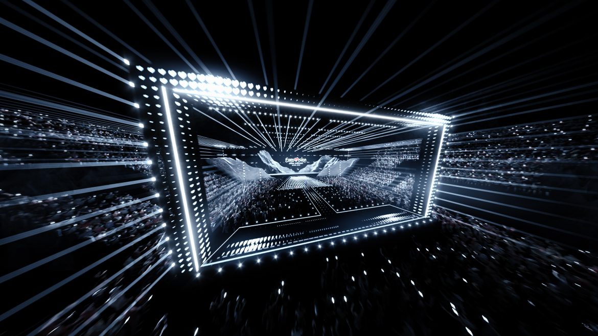 Render del escenario de Eurovisión 2025 / SRG SSR